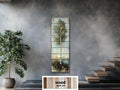 Tall Vertical Wall Art Birch Tree Real Wood Wall Decor