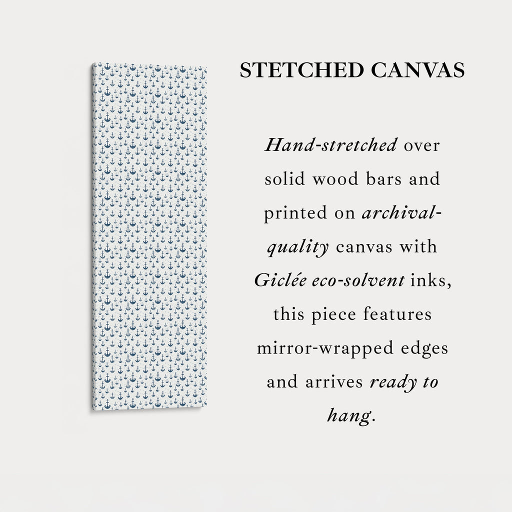 Nautical Theme Long Vertical Wall Decor Anchors