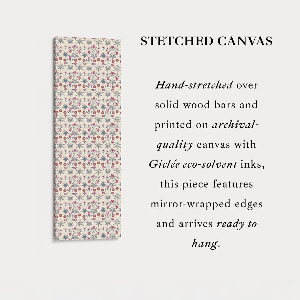 William Morris Daisy Vertical Long Narrow Wall Art