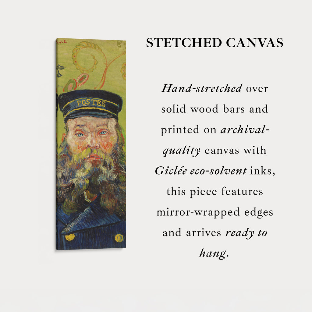 Van Gogh The Postman Narrow Vertical Wall Art